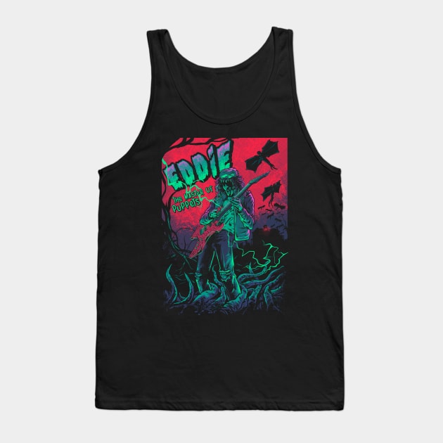 Eddie - The Master of Puppets Tank Top by Gleydson Barboza